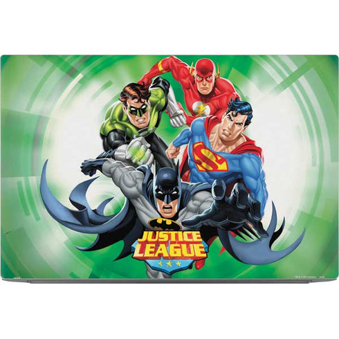Justice League Team Power Up Green Dell XPS Skin
